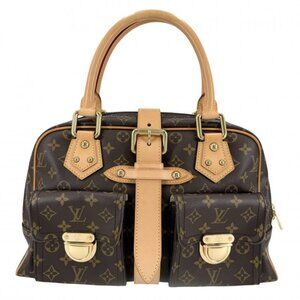 Louis Vuitton Handbag Shoulder Manhattan GM Brown